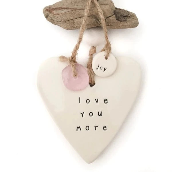 Caroline C Love Heart Small ‘Love You More’