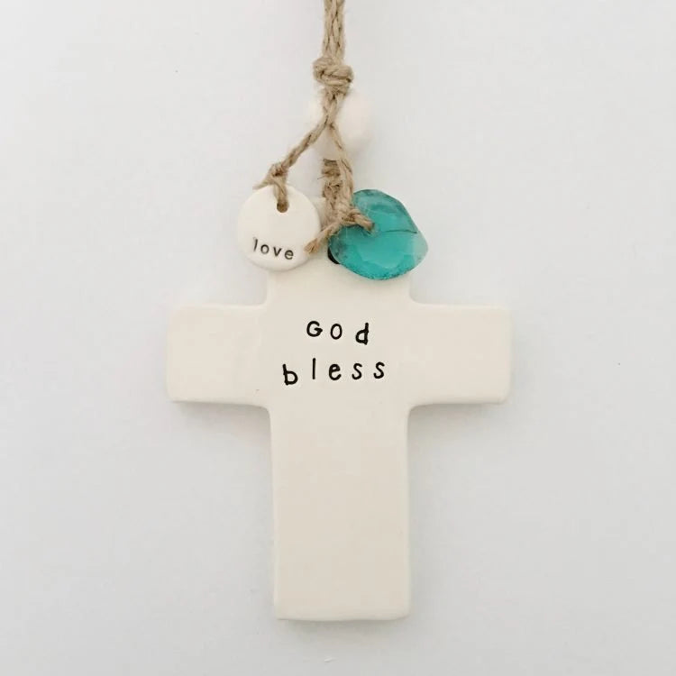 Caroline C ‘God Bless’ Cross Small