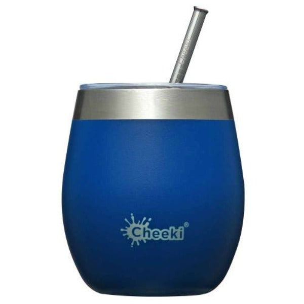 Cheeki Insulted Wine Tumbler Sapphire Blue