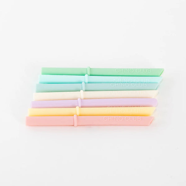 Chino Club Single Silicone Straw