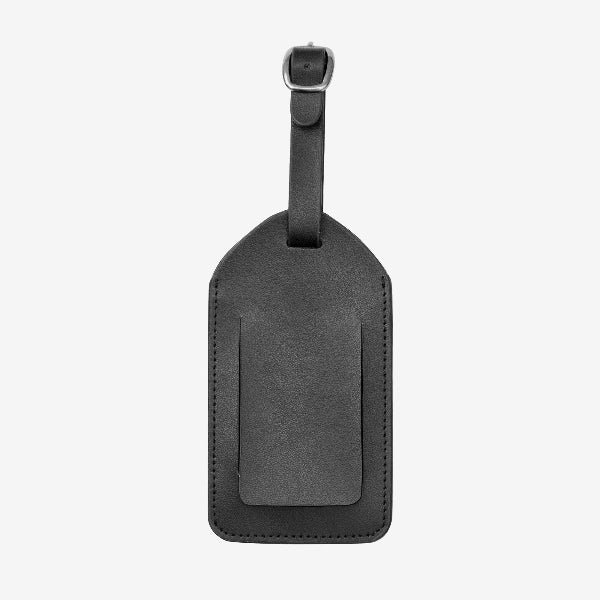 Corban &amp; Blair Leather Luggage Tag Black