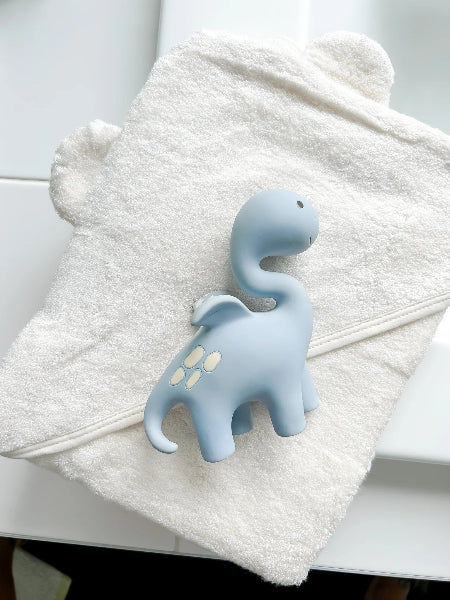Diplo the Dino-Dragon Natural Rubber Teether Blue