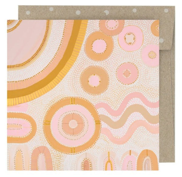Earth Greeting Mini Card Summer Journey