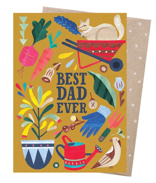 Earth Greetings Greeting Card Best Dad Ever
