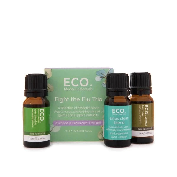 Eco Modern Essentials Essential Oil Trio Fight The Flu 10ml
