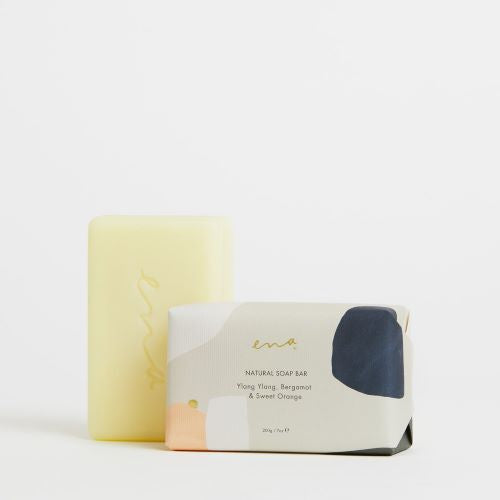 Ena Natural Soap Bar Ylang Ylang, Bergamot & Sweet Orange 200gm