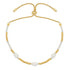 Estella Bartlett Amelia Bracelet Gold Plated Pearl Station