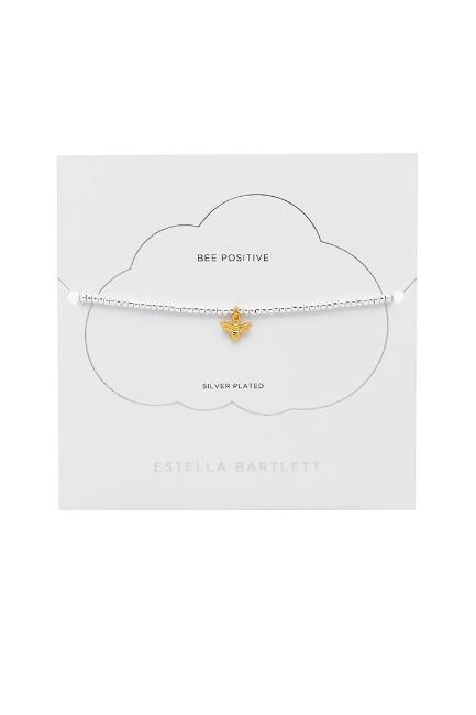 Estella Bartlett Laila Bee Bracelet Silver Plated