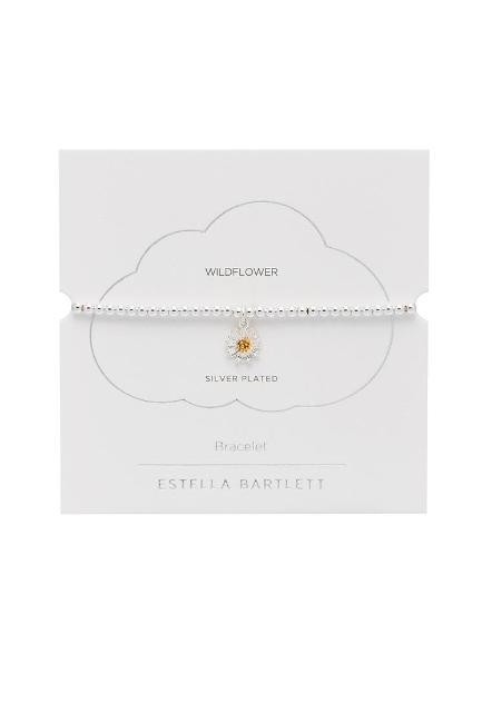 Estella Bartlett Wildflower Sienna Bracelet Silver Plated