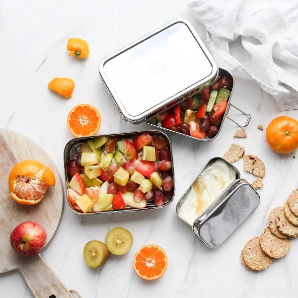 Ever Eco Stackable Bento Box 2 Tier & Mini Container XL 1900ml