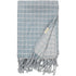 Fabelab 100% Wool Baby Blanket 70x100 Blue Spruce Checks