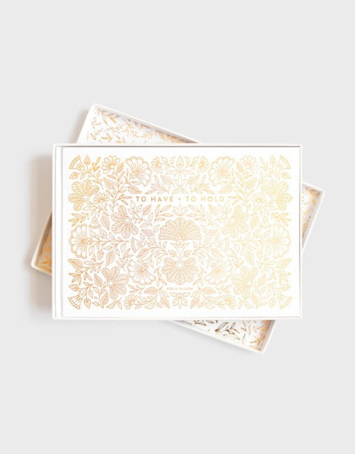 Fox & Fallow Wedding Guest Book Boxed