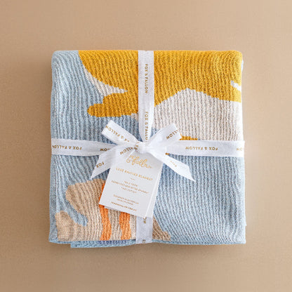 Fox &amp; Fallow Ocean Creatures Blanket
