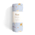 Fox & Fallow Organic Muslin Wrap Ocean Creatures Sky