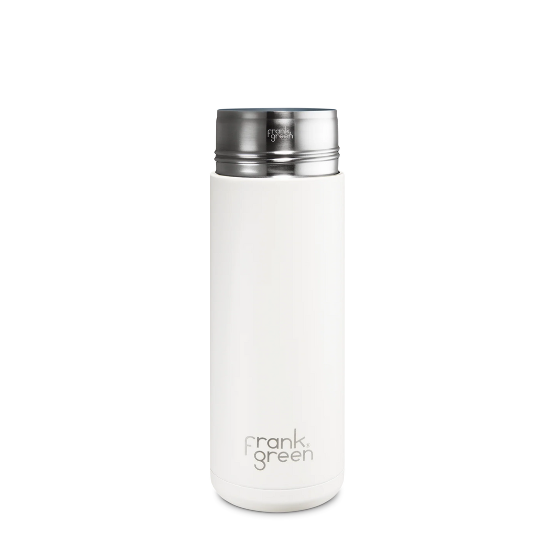 Frank Green 20oz Stainless Steel Ceramic Reusable Bottle Straw Lid Cloud