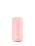Frank Green 12oz Ceramic Reusable Cup Blushed with Push Button Lid