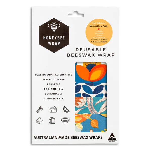 Honey Bee Wrap The Kitchen Collection – 4 pack