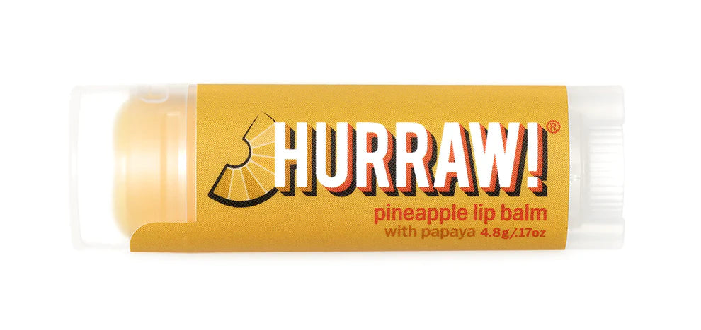 Hurraw! Papaya Pineapple Lip Balm 