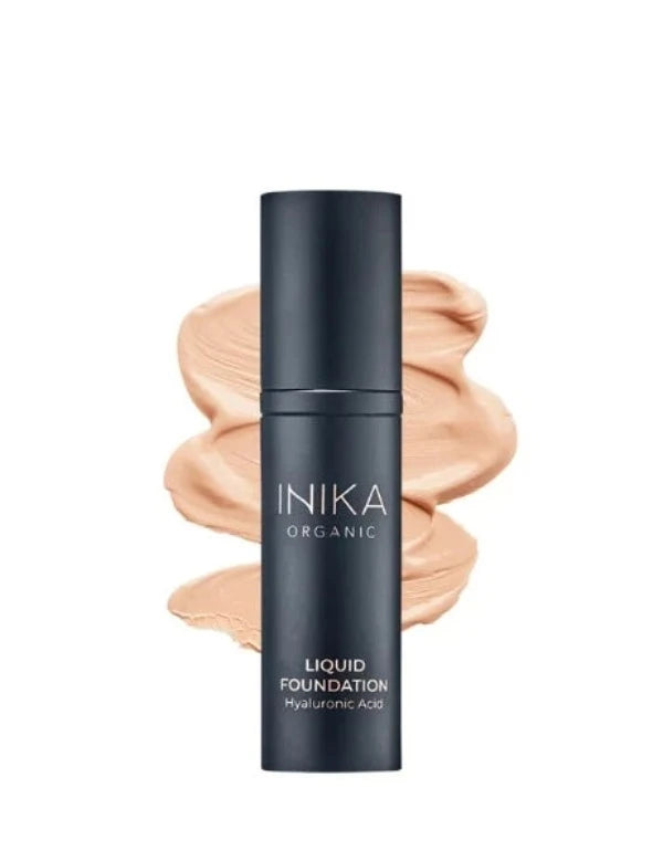 Inika Certified Organic Liquid Foundation with Hyaluronic Acid Beige 30ml