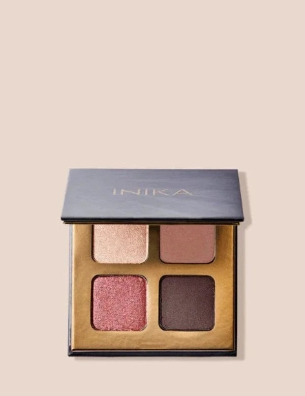 Inika Organic Quad Eyeshadow Palette Flowers