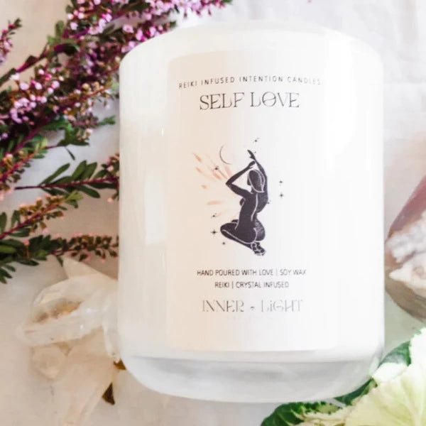 Inner Light Collective Self Love Reiki Infused Intention Candle