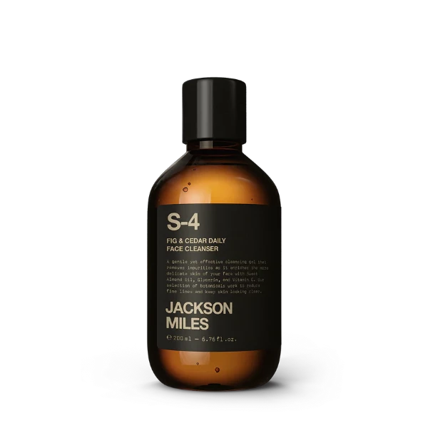 Jackson Miles S-4 Fig & Cedar Daily Face Cleanser 200ml