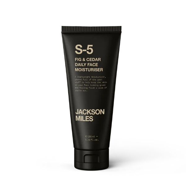 Jackson Miles S-5 Fig & Cedar Daily Face Moisturiser 100ml