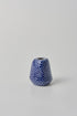 Jones & Co Facet Vase Medium Blue Spot