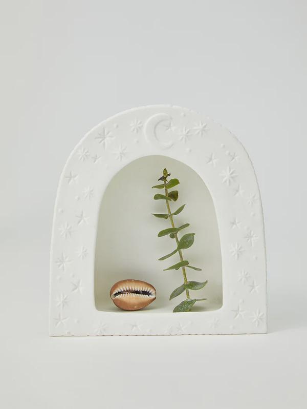 Jones & Co Luna White Wall Shelf