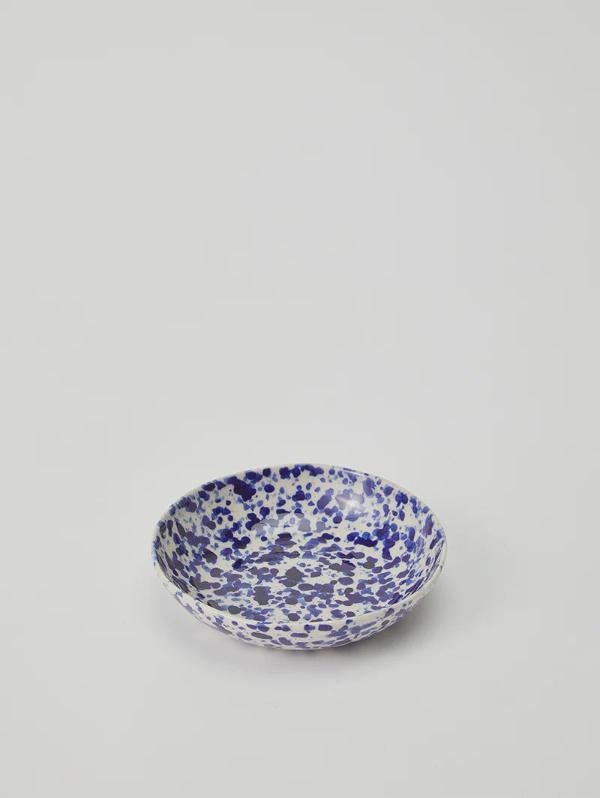 Jones & Co Pinchos Navy Splatter Bowl
