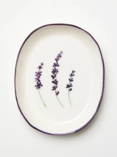 Jones & Co Blossom Violet Dish