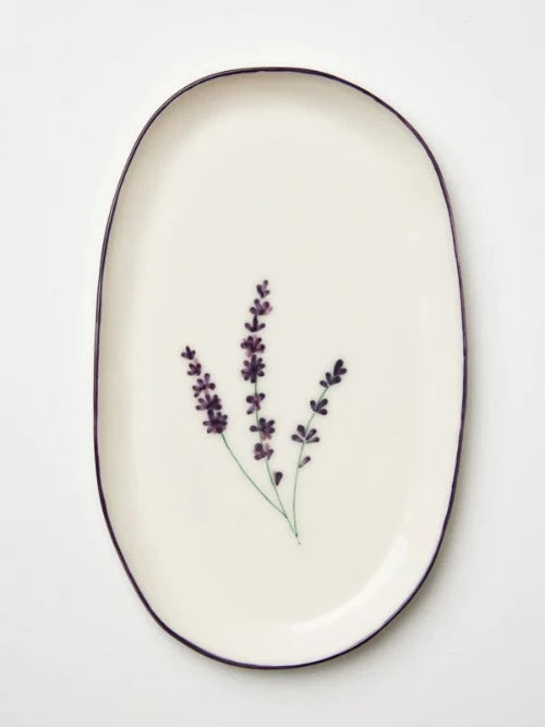 Jones &amp; Co Blossom Violet Tray