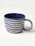 Jones & Co Chino Mug Navy Lines