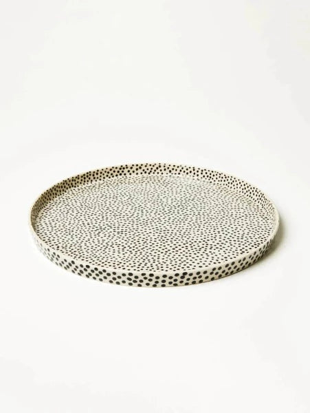 Jones & Co Chino Platter Black Sprinkle