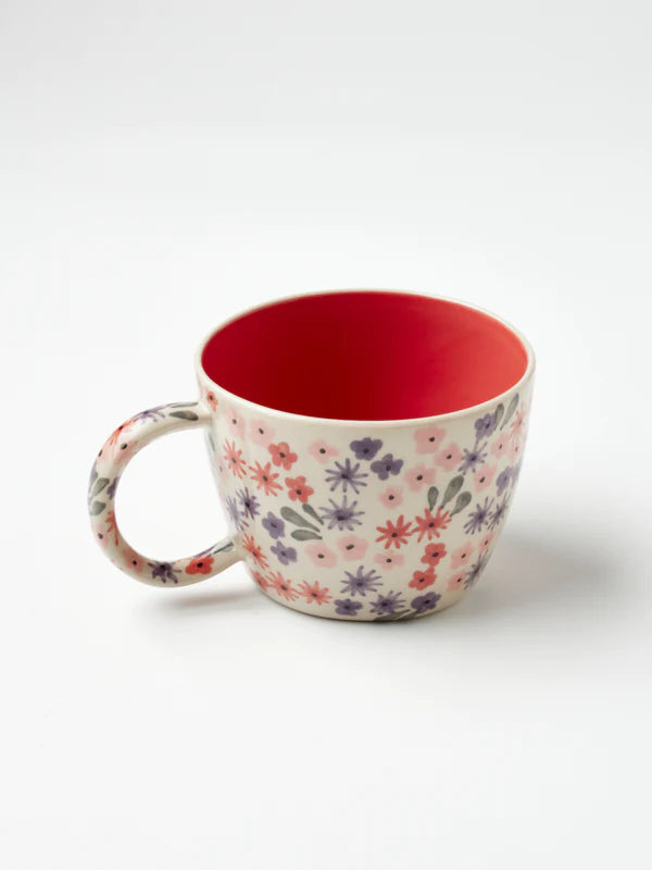 Jones &amp; Co Ditsy Mint Mug