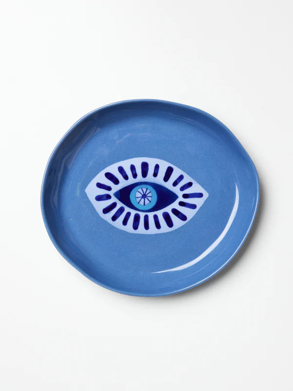 Jones & Co Evil Eye Tray Blue
