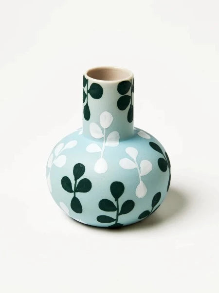 Jones & Co Happy Vase Bud Blue