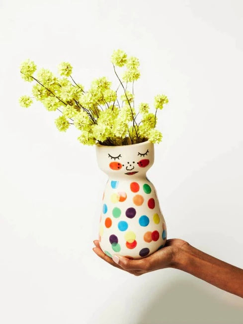 Jones & Co Miss Cozette Spotty Vase