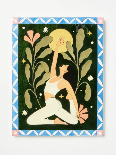 Jones_CoSunMudraGreenWallArt