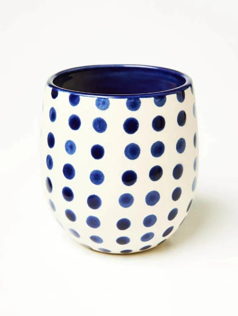 Jones & Co Sunday Pot Blue Spot