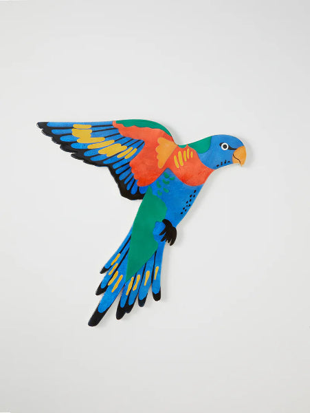 Jones &amp; Co Aerial Lorikeet Wall Art
