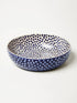 Jones & Co Chino Dip Bowl Blue Spot