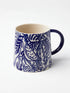 Jones & Co Del Sol Bird Mug Blue
