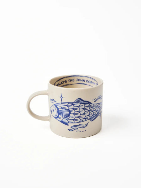 Jones &amp; Co Inked Mug John Dory