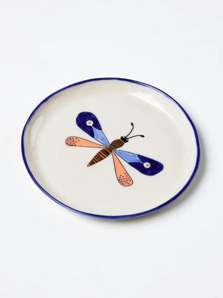 Jones & Co Moth Party Tray Blue