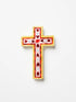 Jones & Co Small Cross Fable Pink