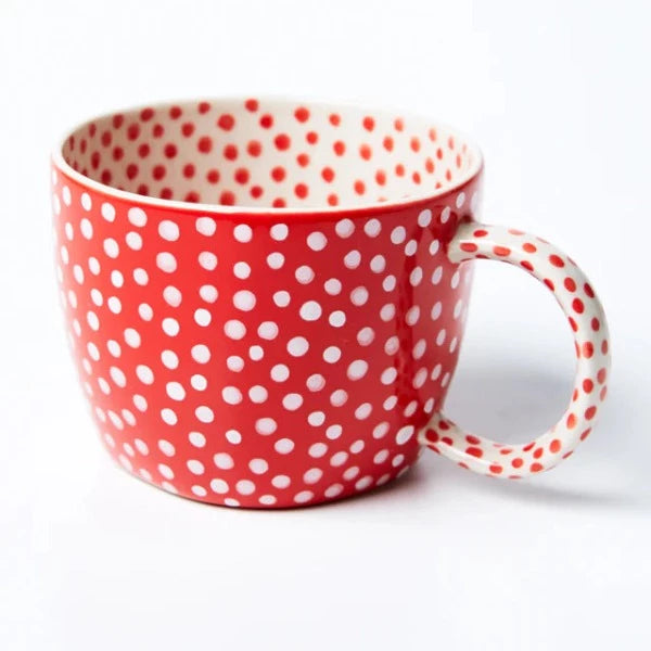 Jones & Co Chino Mug Navy Spot