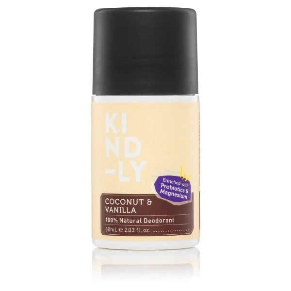 Kind-ly Coconut &amp; Vanilla Natural Deodorant 60ml