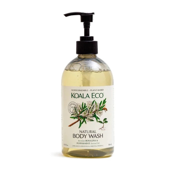 Koala Eco Natural Body Wash Rosalina &amp; Peppermint 500ml
