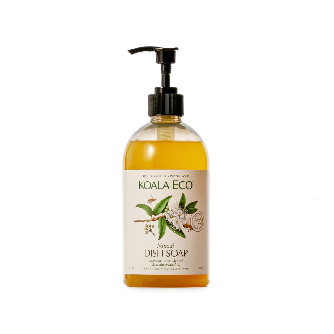 Koala Eco Natural Dish Soap Lemon Myrtle &amp; Mandarin 500ml